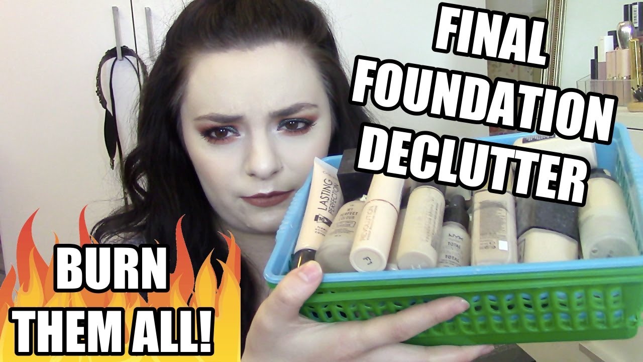 Final Foundation Declutter (Foundation Series Finale)