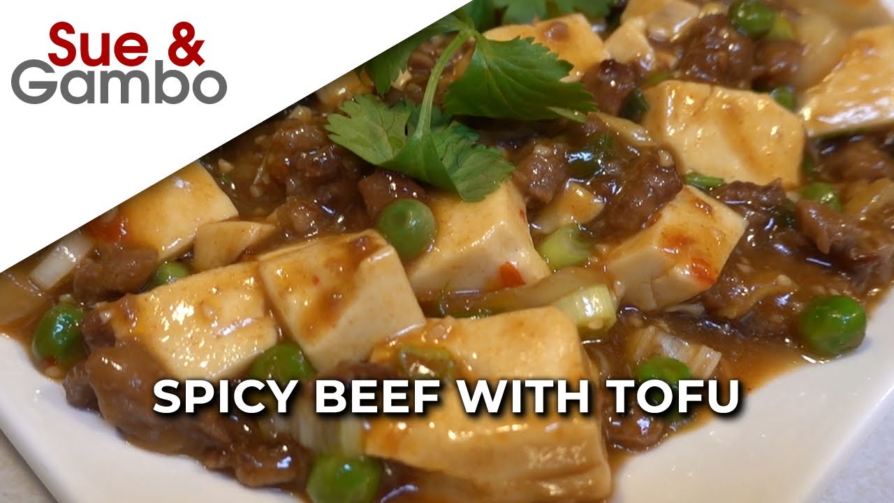 Chinese Spicy Beef with Tofu  Recipe