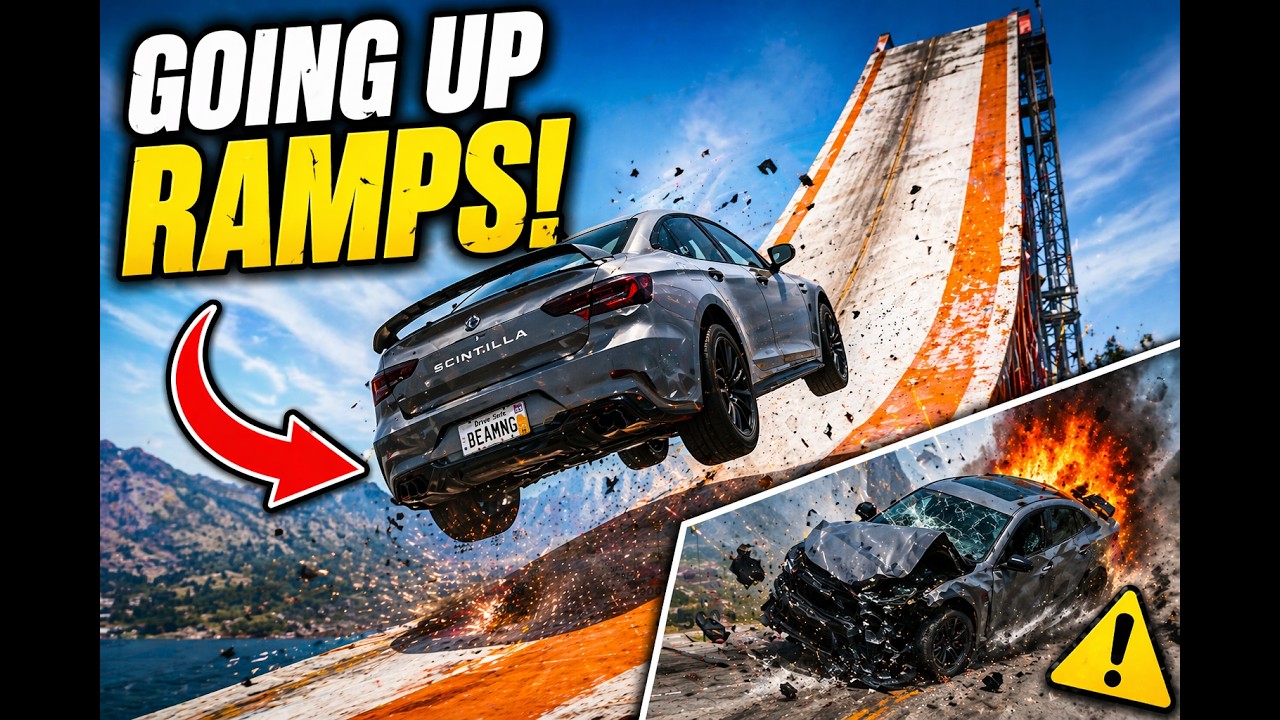 going up ramps - BeamNG.drive - RTX 3080 - Intel i5 12600K - 1440p