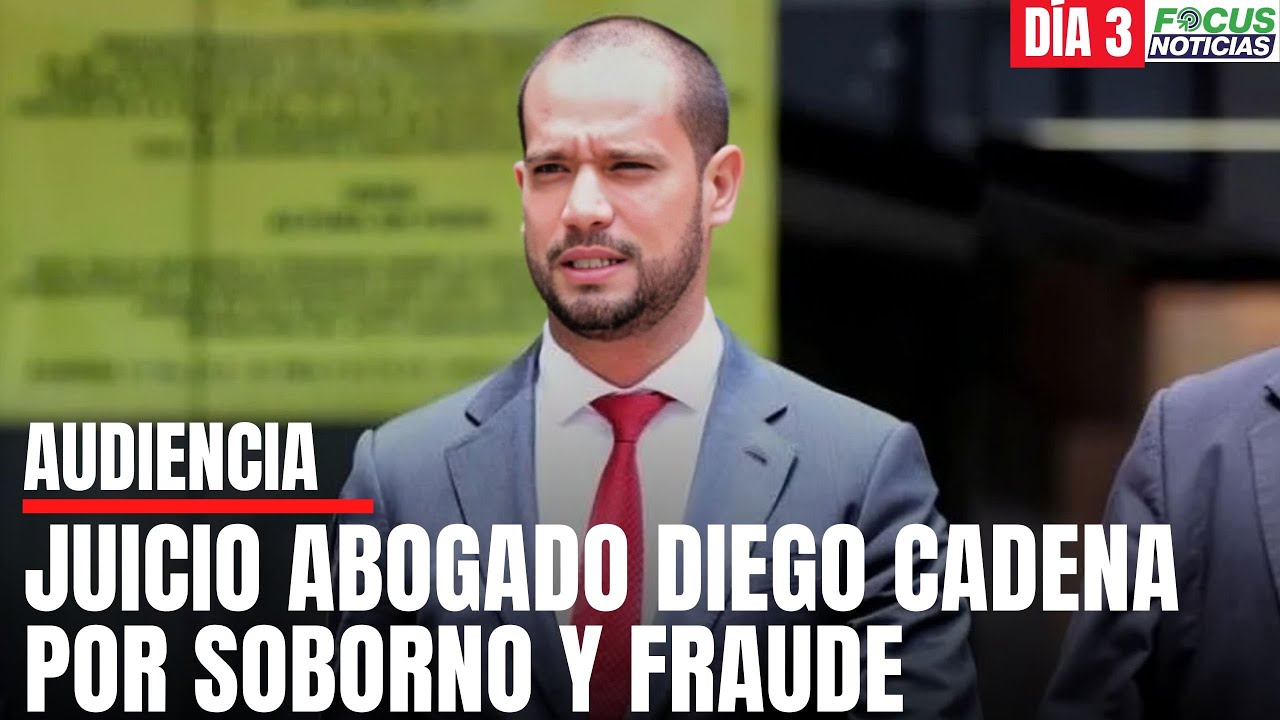 En Vivo. Audiencia Juicio DIEGO CADENA Exabogado Expresidente URIBE por SOBORNO y FRAUDE. Día 3 #Foc