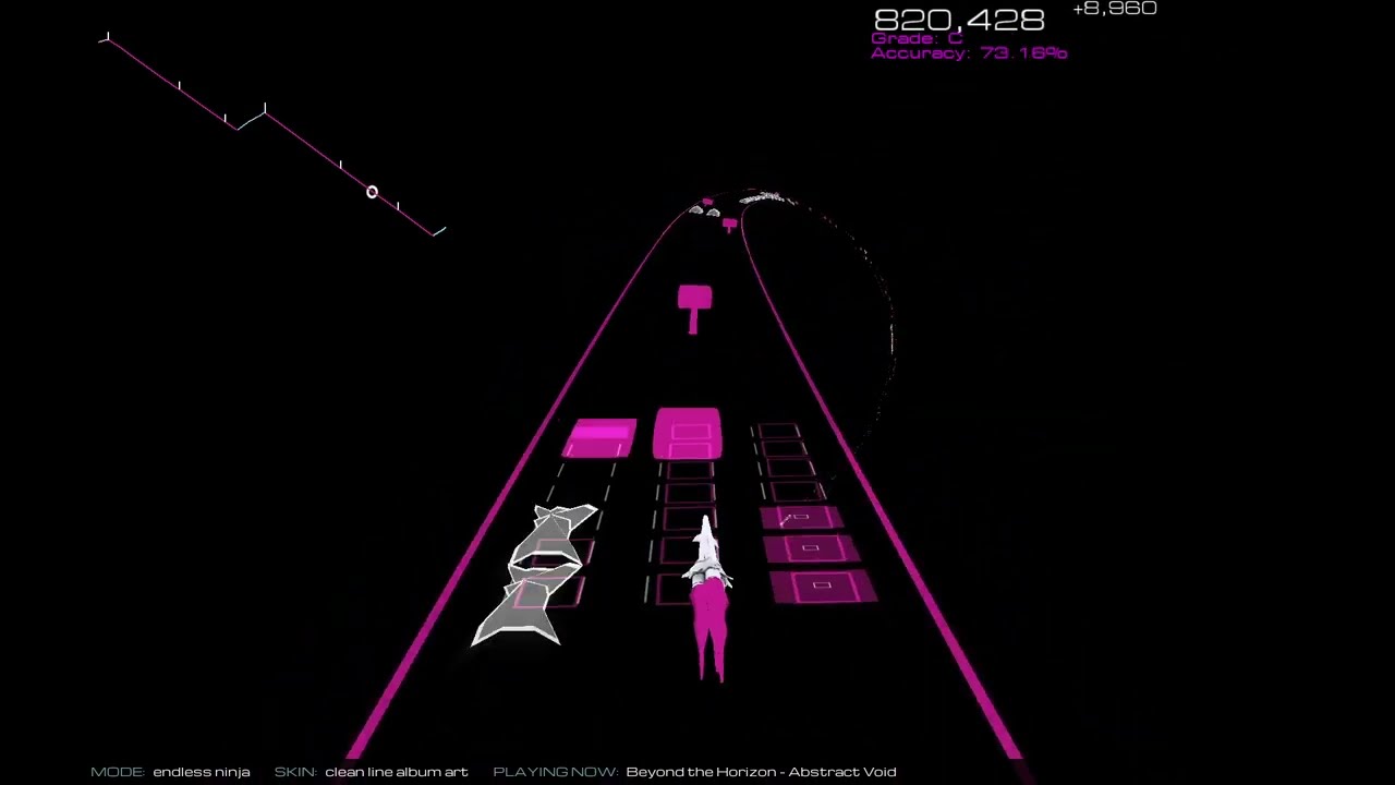 Abstract Void – Beyond The Horizon (Audiosurf 2 Endless Ninja)