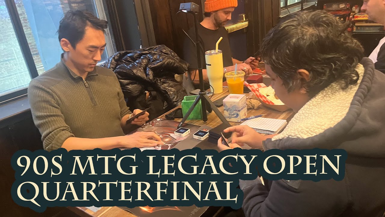 Топ-8 турнира MTG Legacy Open 90-х: Земли против Димир Темпо