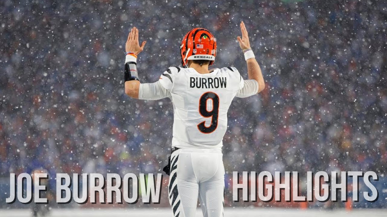 Joe Burrow Highlights JOE BURRRRRRRROW HIGHIGHTS 🥶🥶🥶