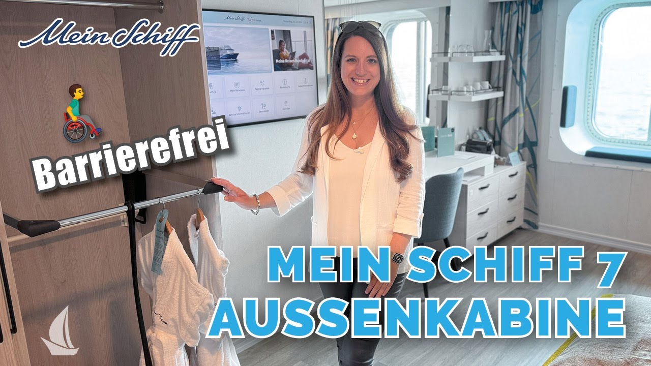 Mein Schiff 7: Barrierefreie Außenkabine 3005