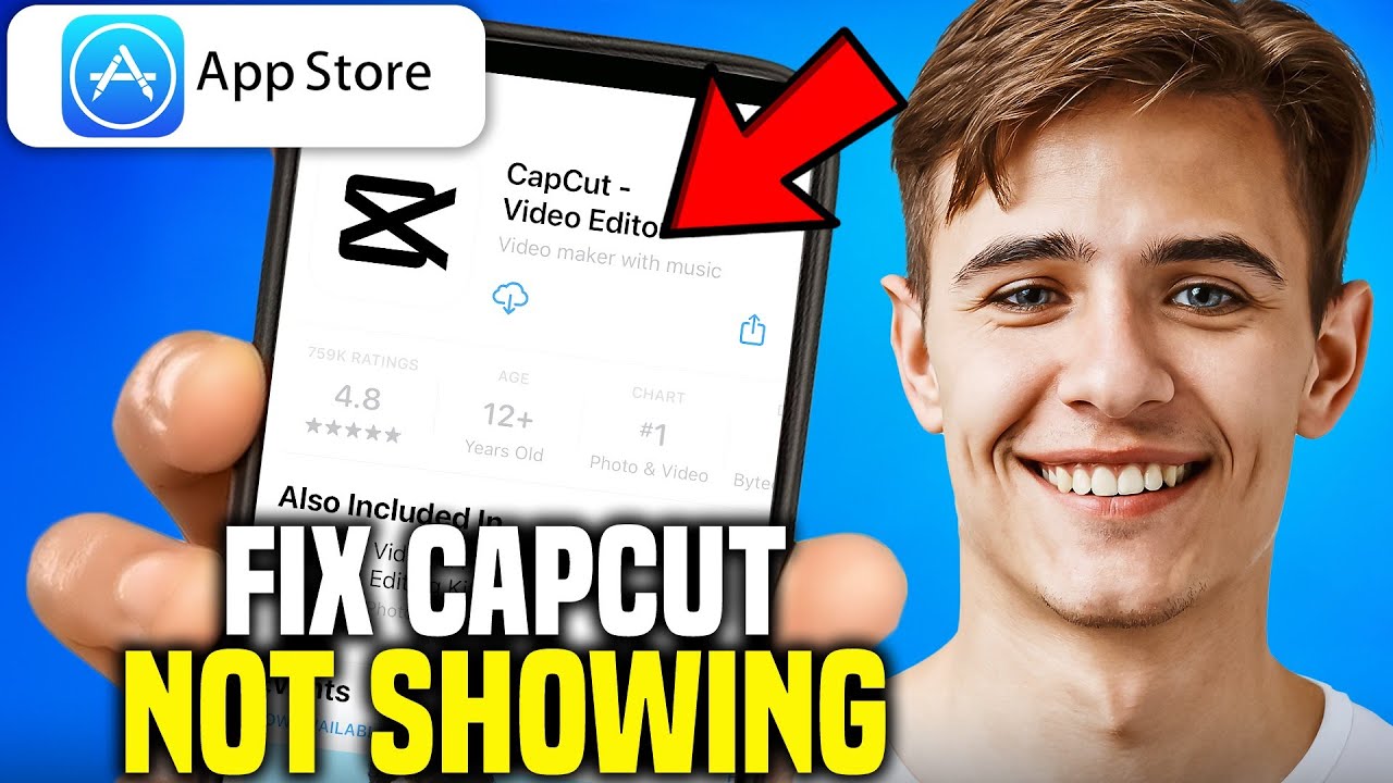 Fix CapCut Not Showing On App Store Problem 2025 (Solved!) Download CapCut On iPhone