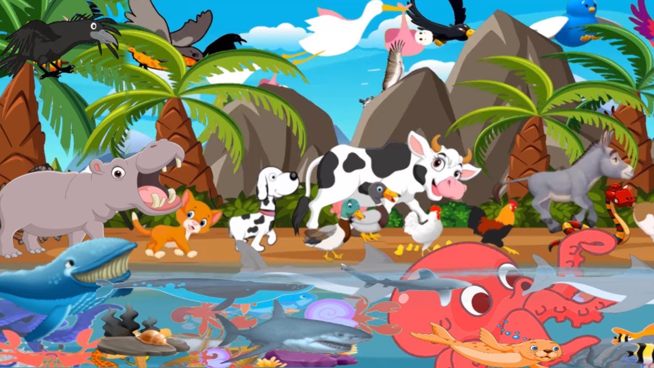 Animal Sounds Song | Best Animal Sounds Song  | These Are The Animal Sounds | Kids Song | Baby Song