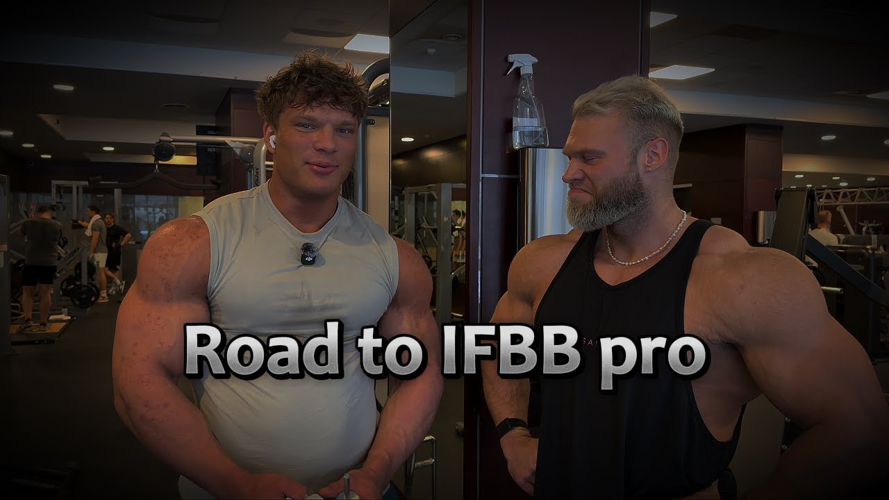Road to IFBB pro - 13 weeks out! Shoulders & Quads