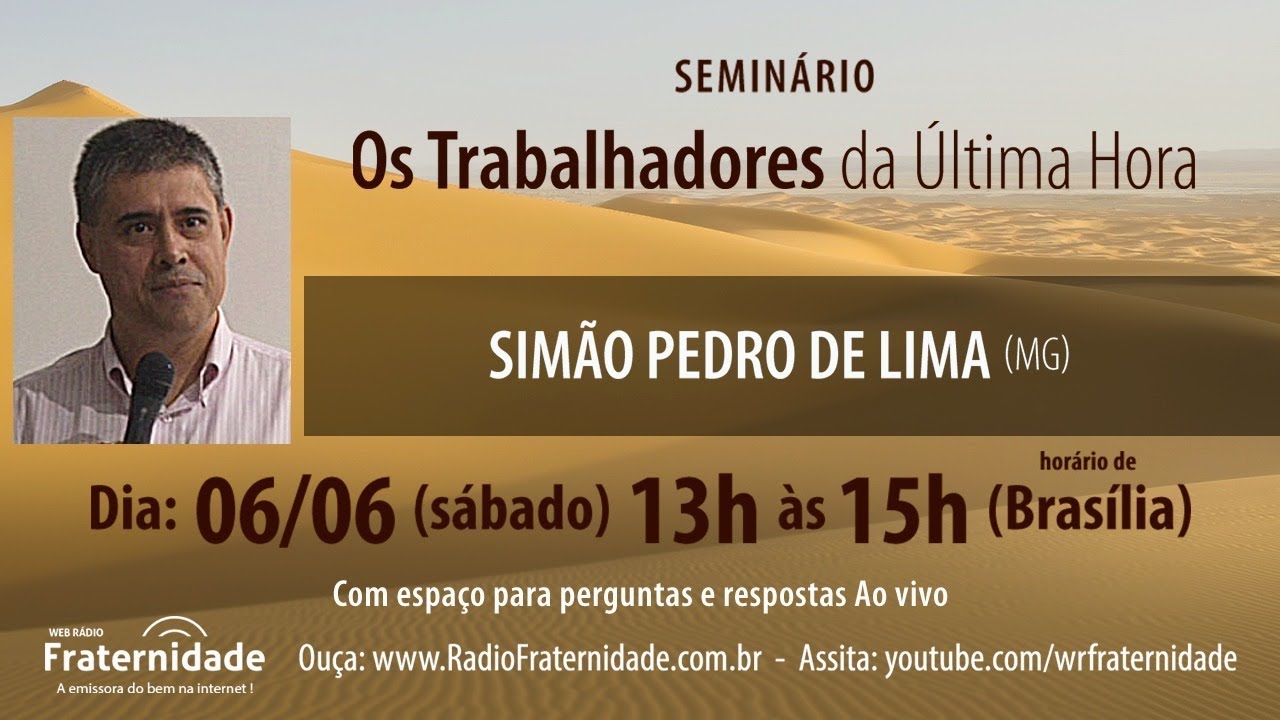 SIMÃO PEDO DE LIMA - Os Trabalhadores da Última Hora