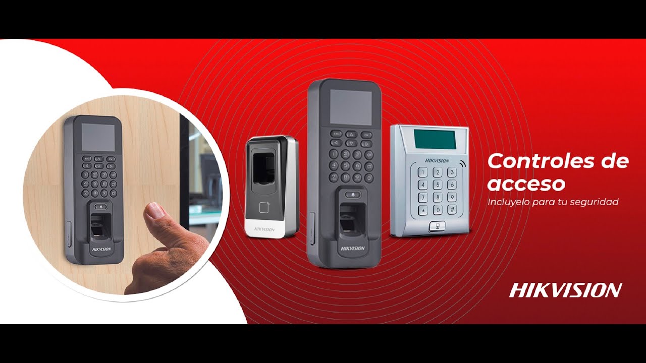 Configuración Básica de control de acceso Hikvision - DS K1T804EF