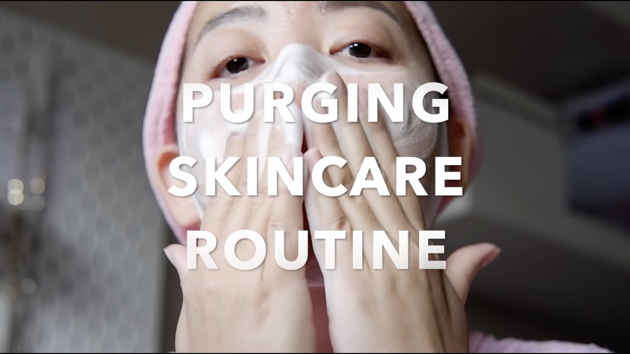 SKINCARE VLOG | PURGING SKIN ROUTINE