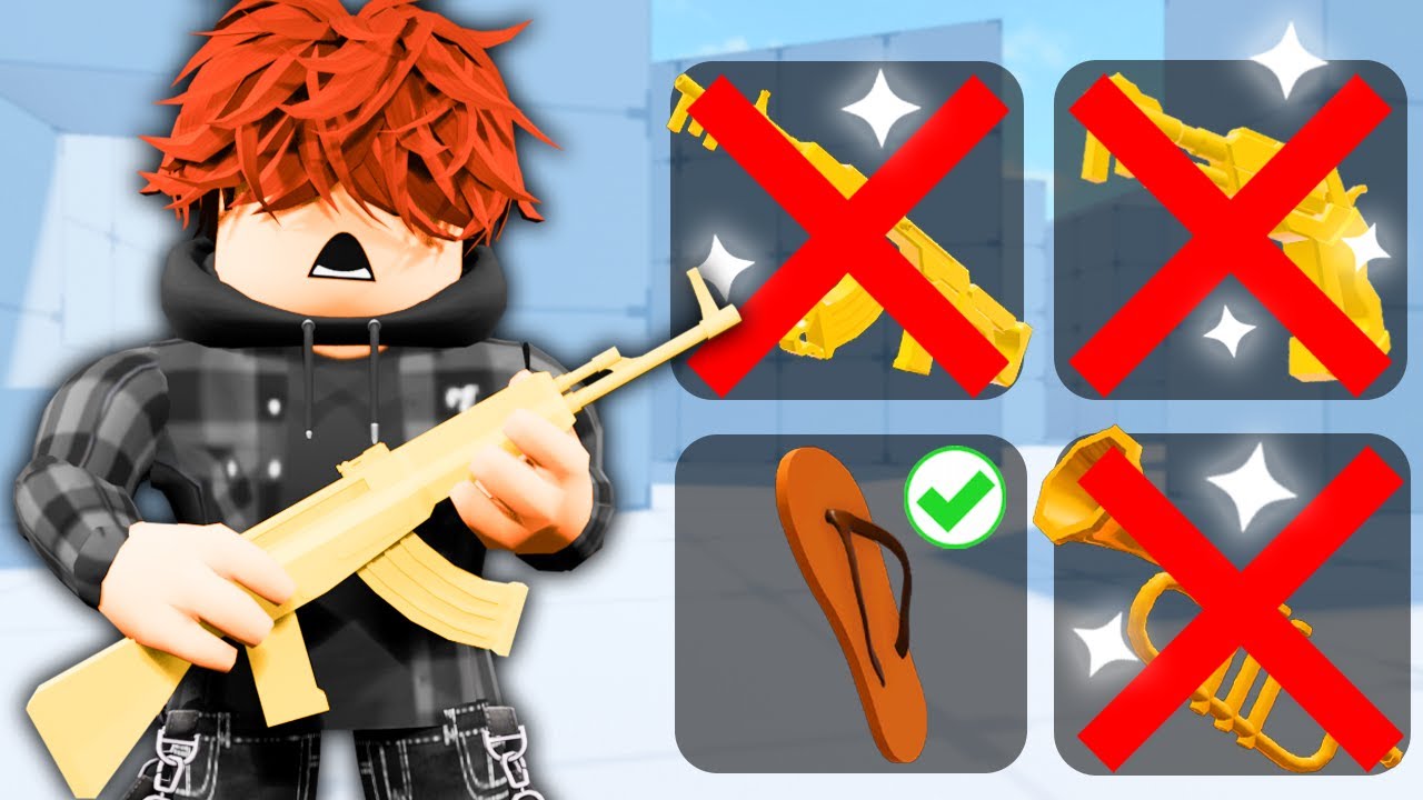 Roblox Rivals ale Tylko z JEDNĄ BRONIĄ!