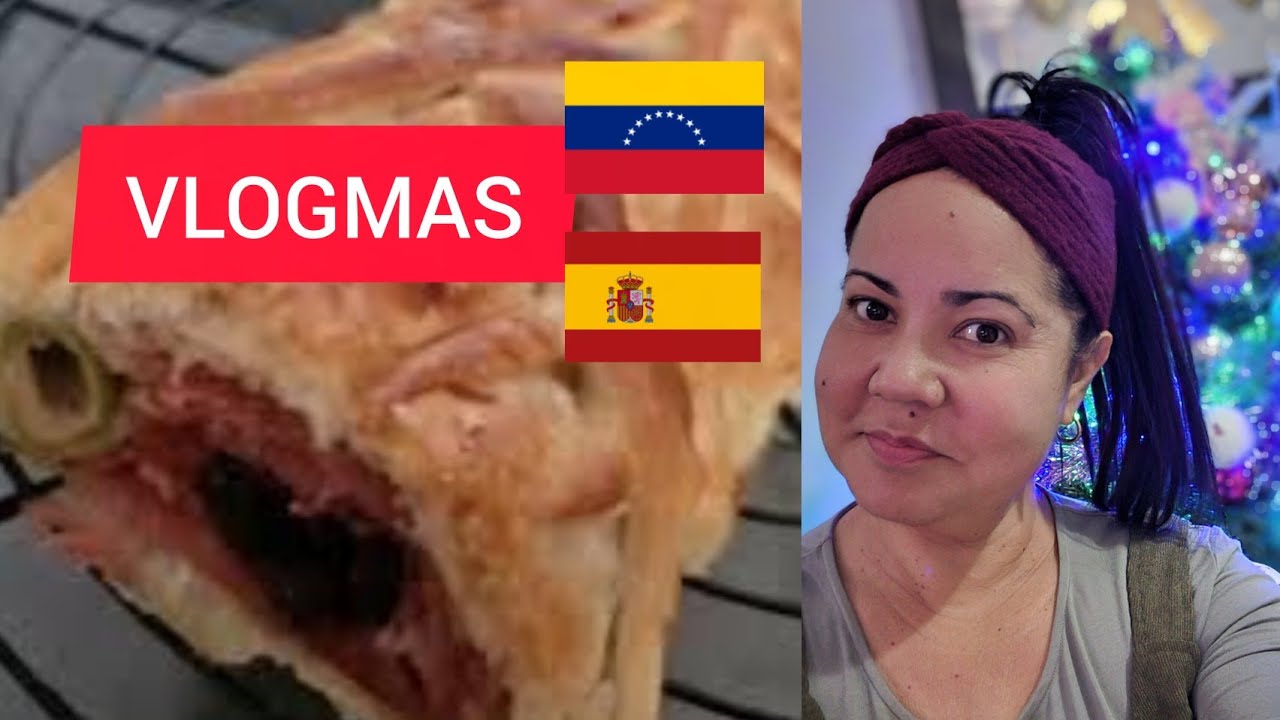Haciendo pan de jamon el facil!  vlogmas 