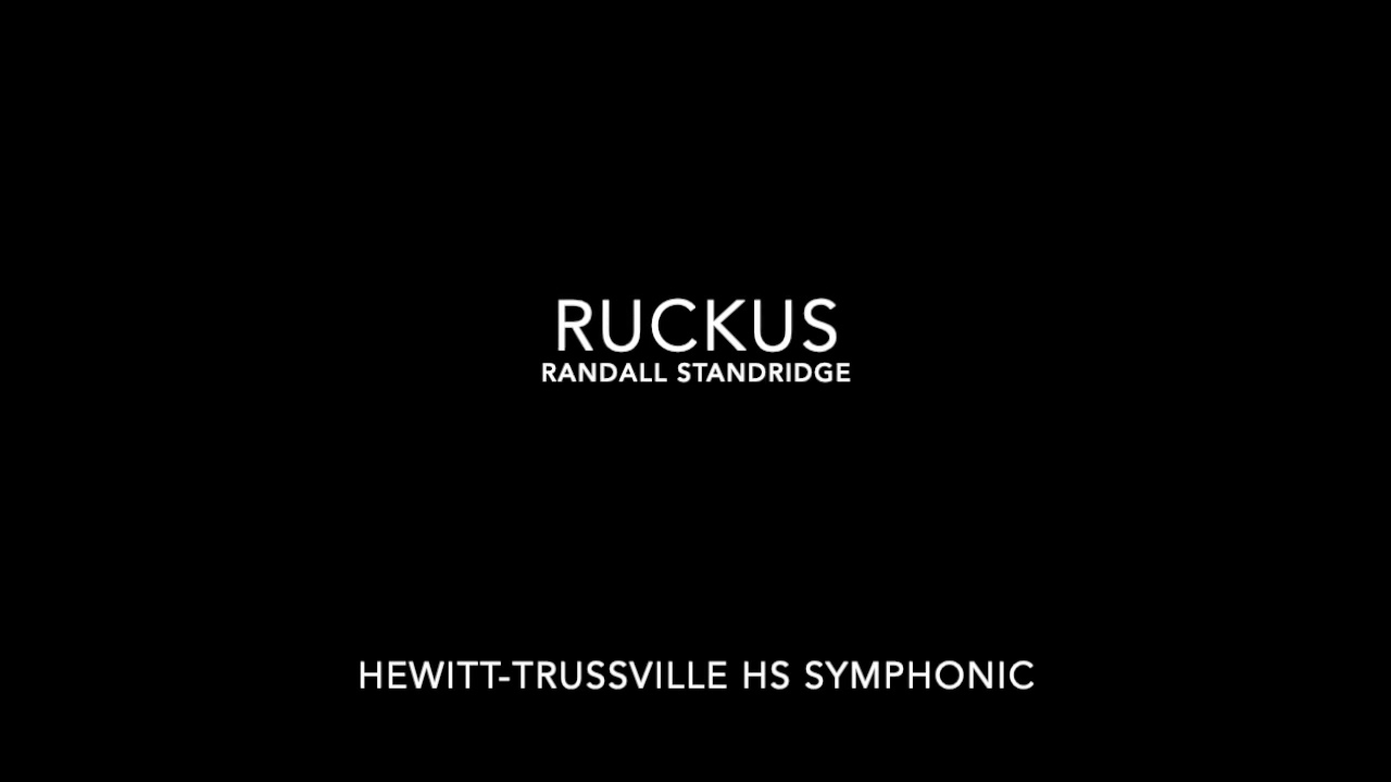 Ruckus by Randall Standridge