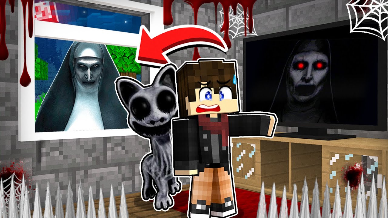Ne JAMAIS regarder un FILM D'HORREUR avec ZOONOMALY sur Minecraft !
