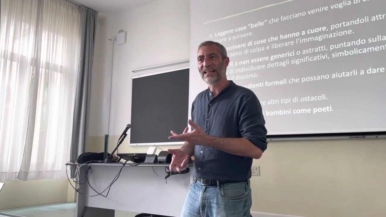 Professor Martino Negri: il metodo di Kenneth Koch per l’educazione poetica