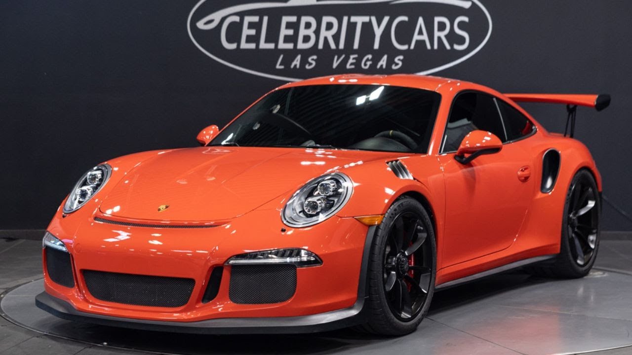 Porsche 911 GT3 RS 2016 года | В автосалоне Celebrity Cars в Лас-Вегасе