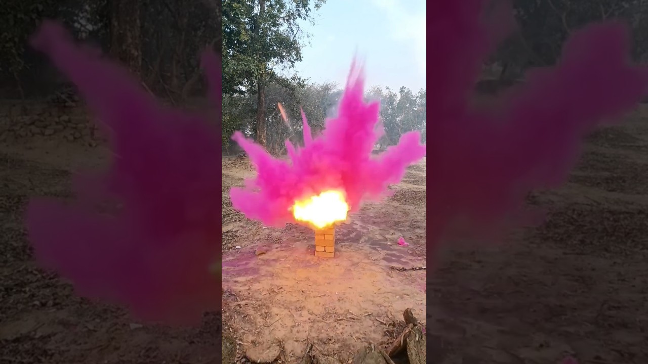 🌈colour blast 💥Holi video ll Holi colour blast ll Holi #holi #colourblast #trending#shorts