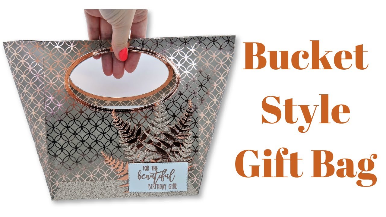 Bucket Style Gift Bag
