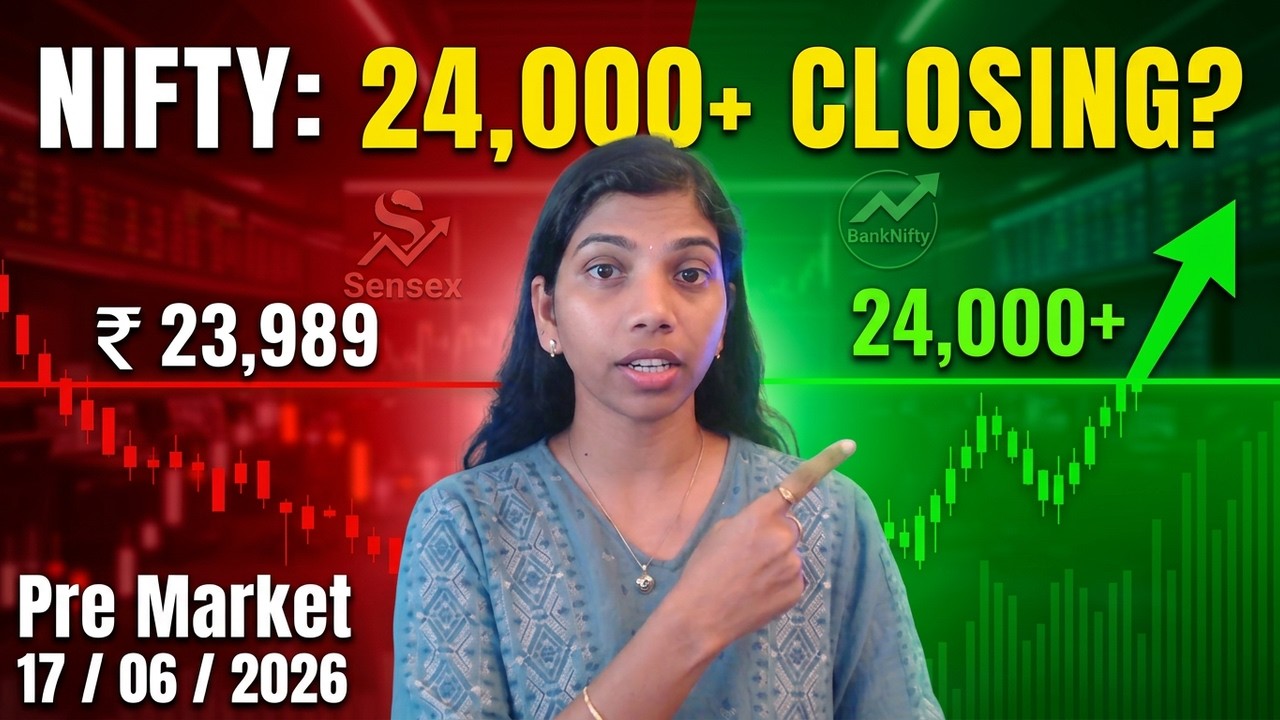 Подсказка от открытого интереса по Sensex: сможет ли Nifty закрыться выше 24 000? #nifty #banknif...