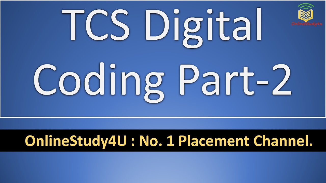 TCS digital Coding part2 Questions|Learn to solve coding|By shridhar Sir |