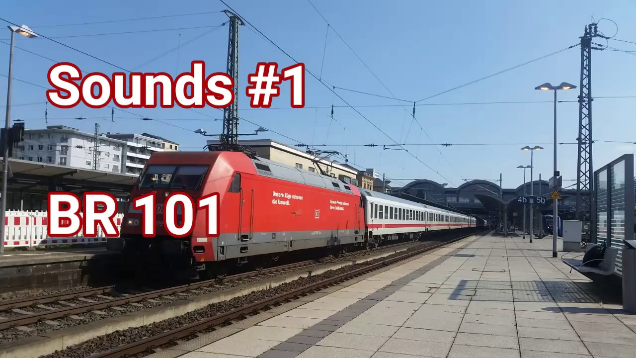 Sounds #1 - BR 101 mit Anfahrt