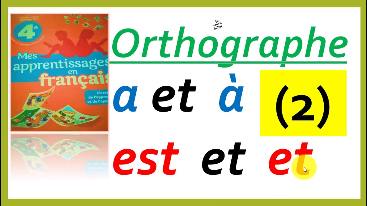 orthographe : 