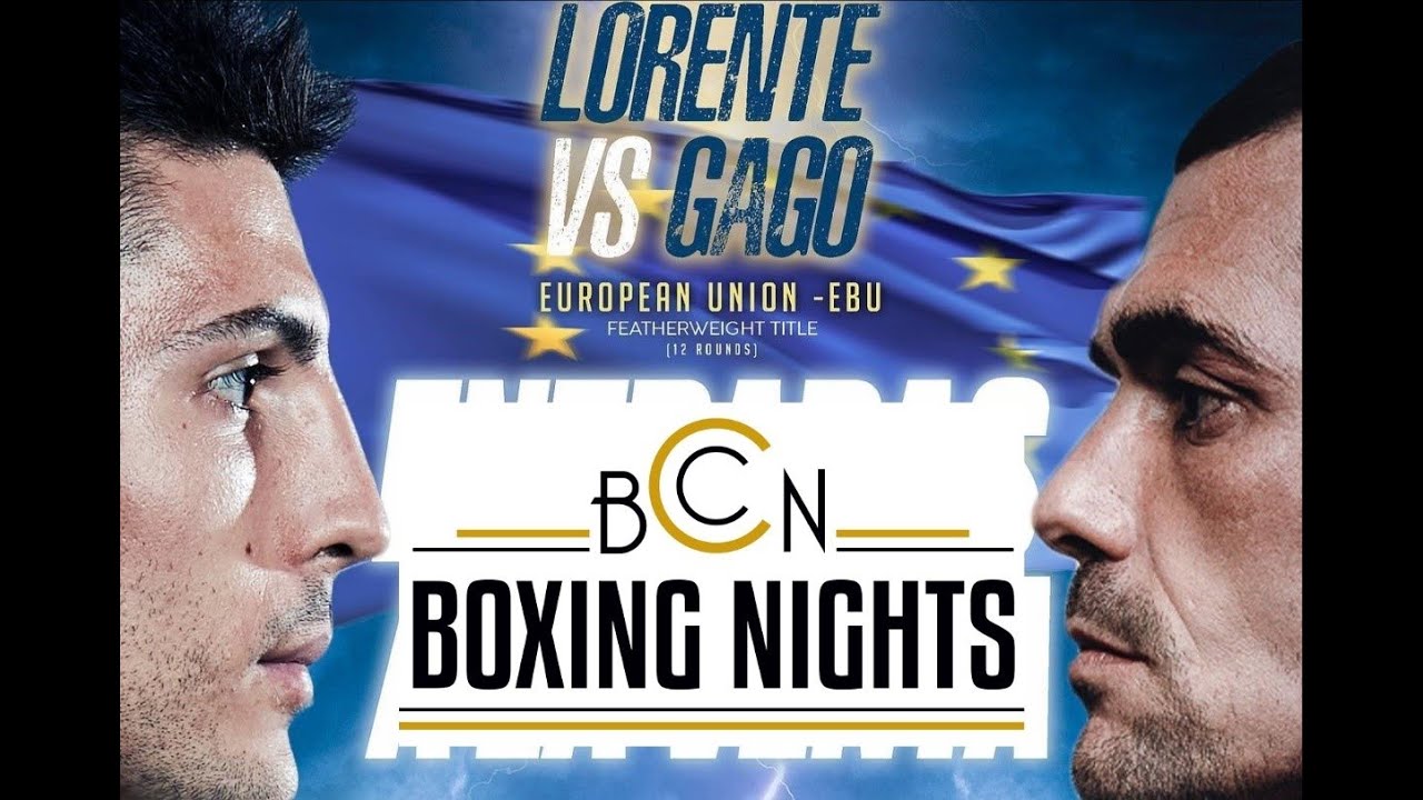 AEBOX - Cristóbal Lorente vs Andoni Gago - Campeonato de la Unión Europea peso Pluma