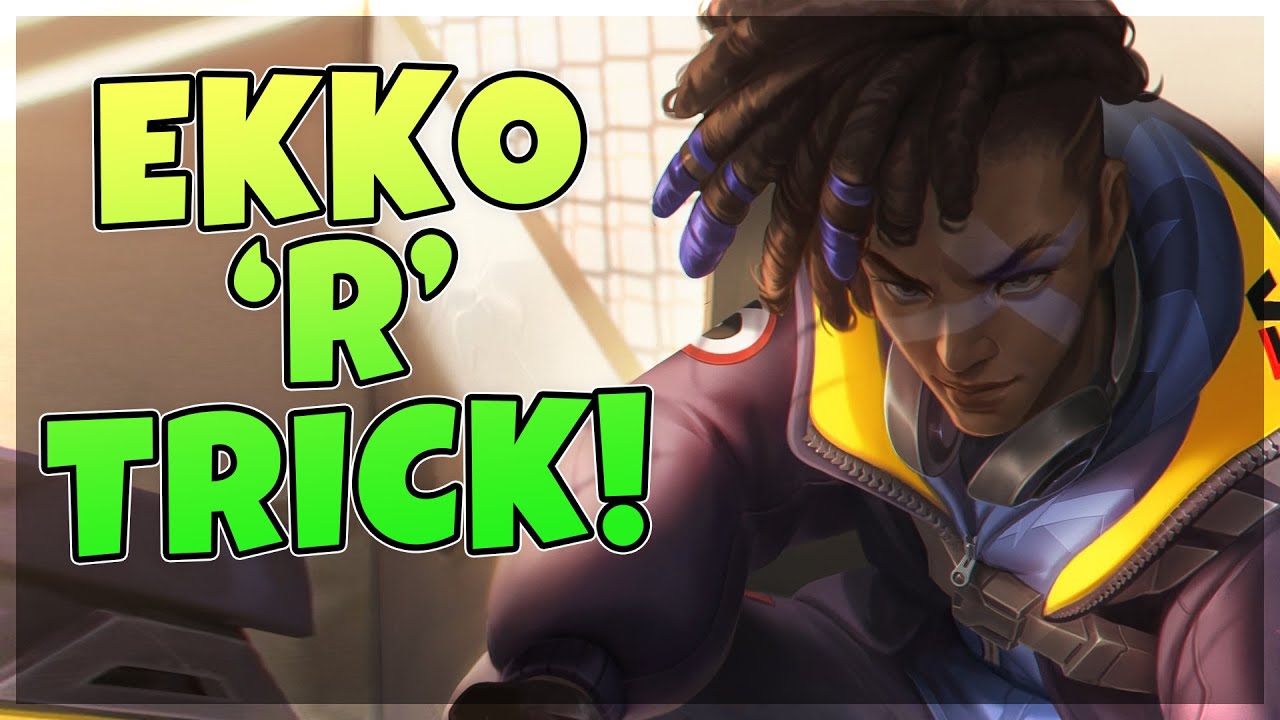 THE EKKO 'R' TRICK IS SO NICE!