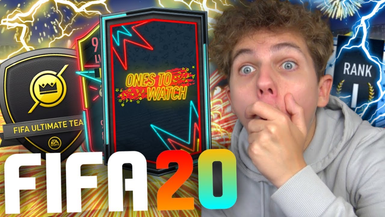 I opened my FIRST Rank 1 Division Rivals rewards on FIFA 20 and...