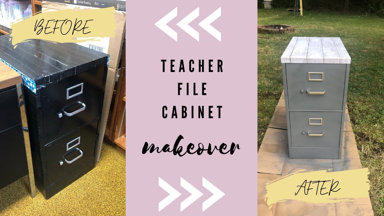 Teacher DIY | File Cabinet Makeover