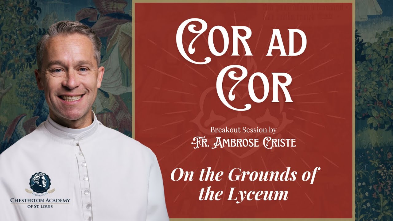 On the Grounds of the Lyceum with Fr. Ambrose Criste