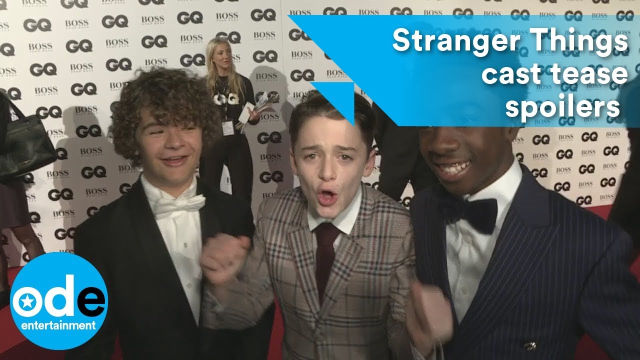 GQ Awards 2017: Stranger Things cast tease series two spoilers