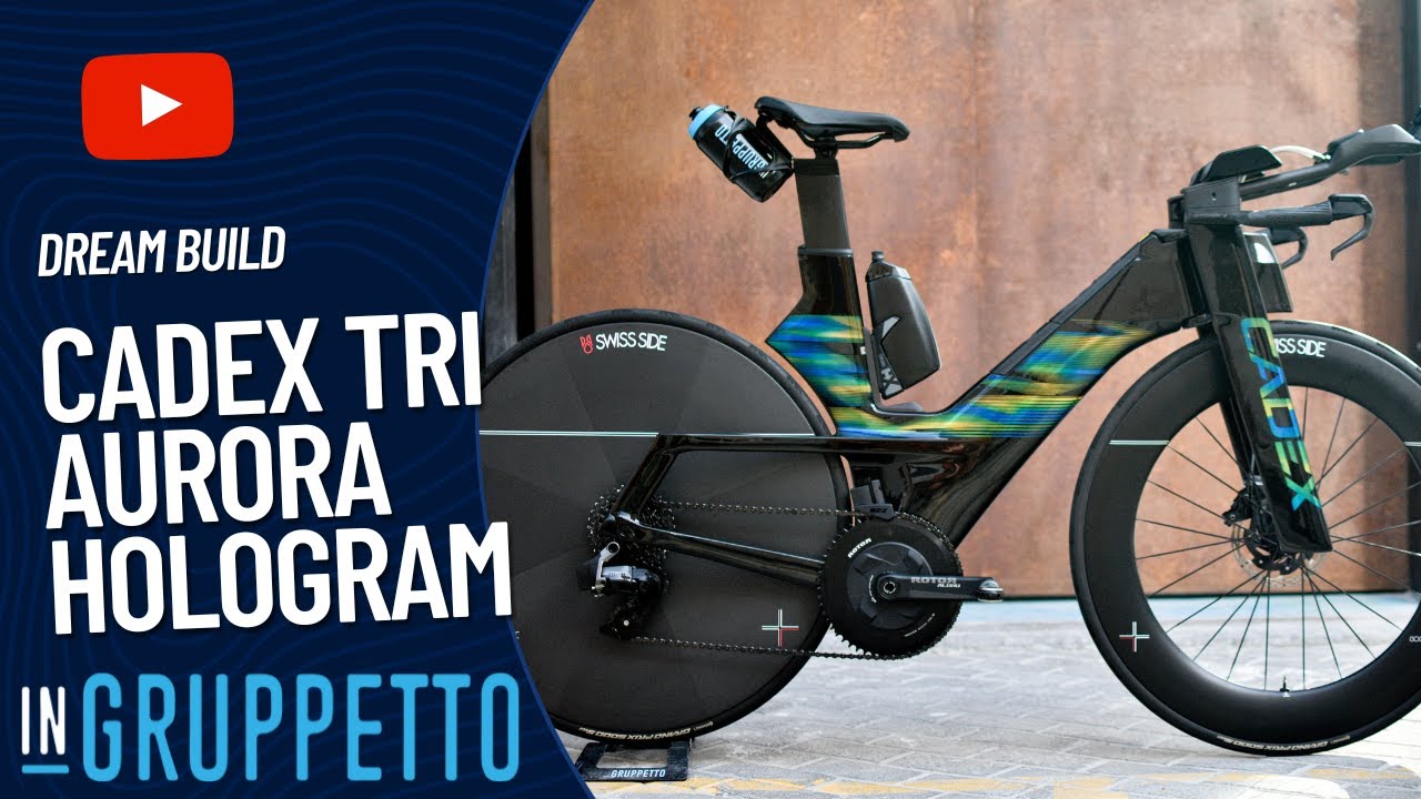 DREAM BUILD | CADEX TRI AURORA HOLOGRAM | SRAM  AXS | SWISSSIDE HADRON WHEELSET