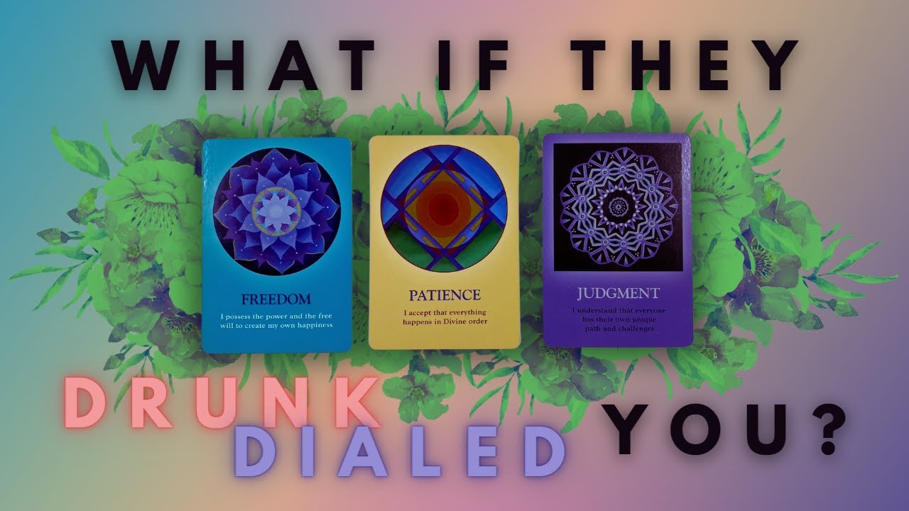 What If They Drunk Dialed You?!? |PICK-A-CARD|
