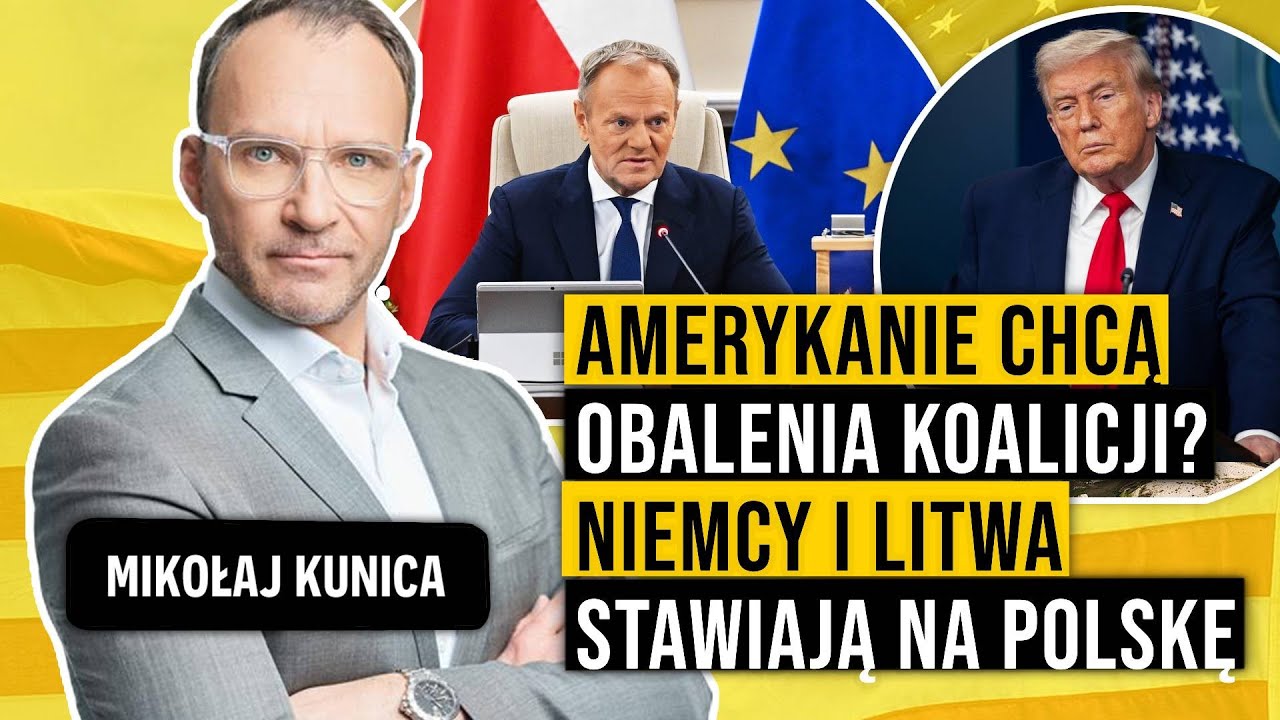 🔴AMERYKANIE CHCĄ OBALENIA KOALICJI? NIEMCY I LITWA STAWIAJĄ NA POLSKĘ  | Onet Rano.