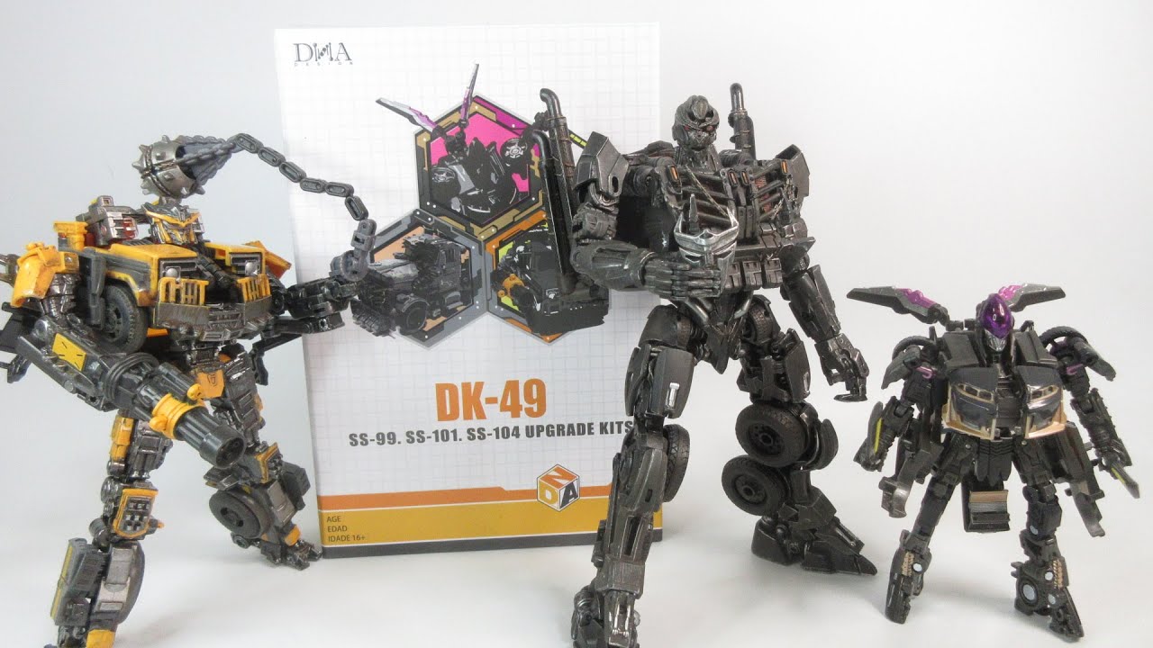 【TF非正規パーツレビュー】 SS テラーコンをアップグレードだ！　DNA Design DK-49 SS-99, SS-101, SS-104  UPGRADE KITS