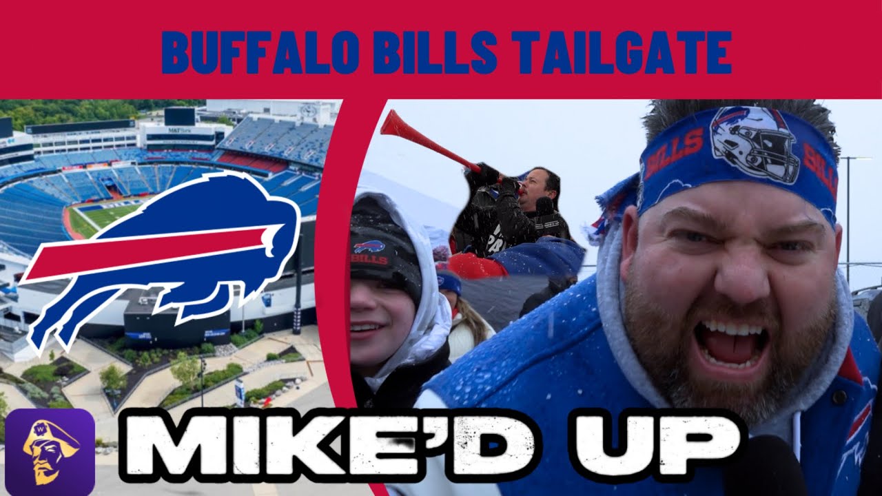 Прыжки через столы на парковке Tailgate Hammer’s Lot команды Buffalo Bills | Mike’d Up с Майклом ...