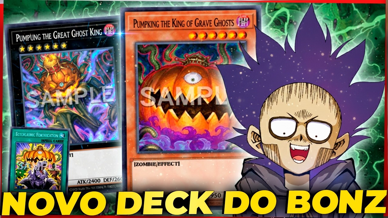 REVELADO O DECK DO BONZ!! NOVOS ZUMBIS DE YU-GI-OH!