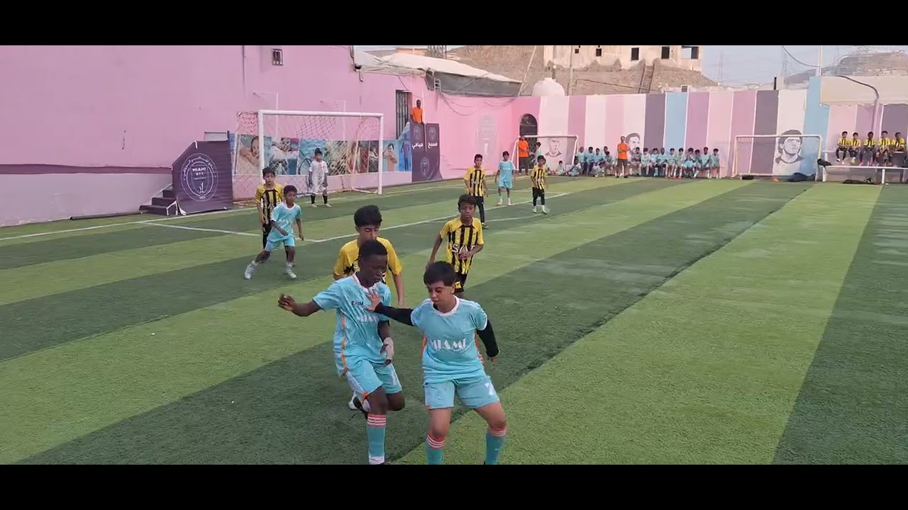 مباراة براعم الاتحاد 2014 ضد نادي ميامي الرياضي الشوط الاول
