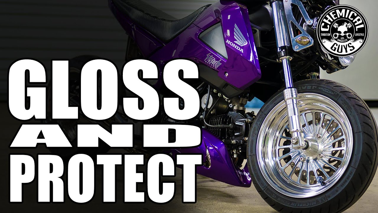 How To Add Shine And Protect Your Finish - Chemical Guys Activate Shine & Seal - Honda Grom