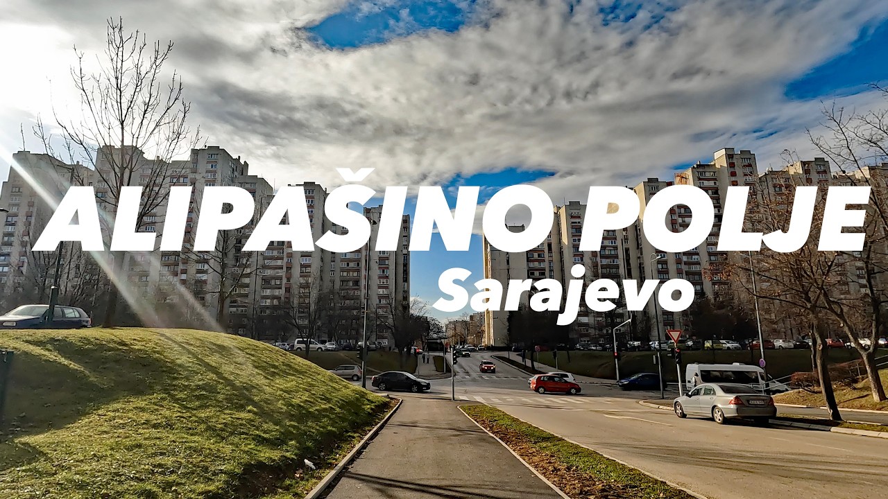 Alipašino Polje u januaru, šetnja na 14°C! ☀️ Alipašino Polje in January, a walk at 14°C!