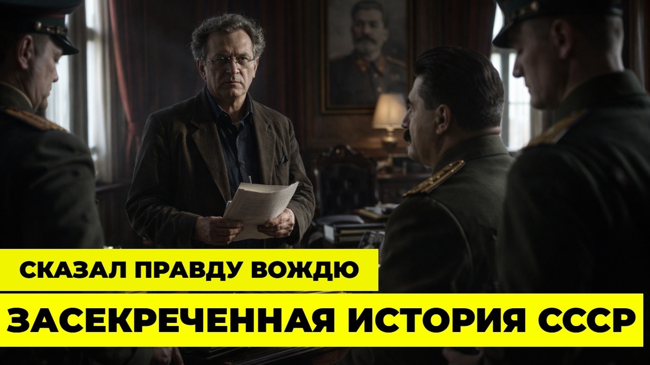 УЧЁНЫЙ СКАЗАЛ СТАЛИНУ ПРАВДУ В ЛИЦО  И ОСТАЛСЯ ЖИВ  Засекреченная история СССР