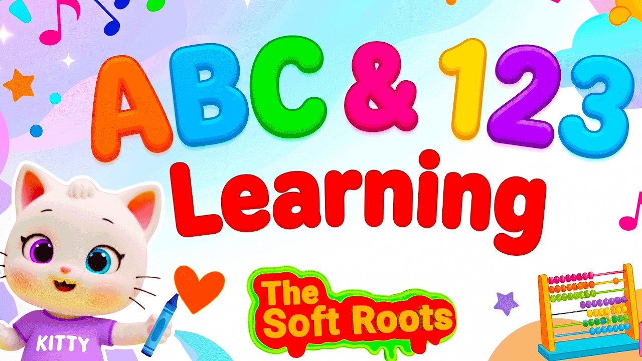Preschool Learning activities for 3 year olds at home | Learn ABC Phonics Shapes Numbers Colors 🌈