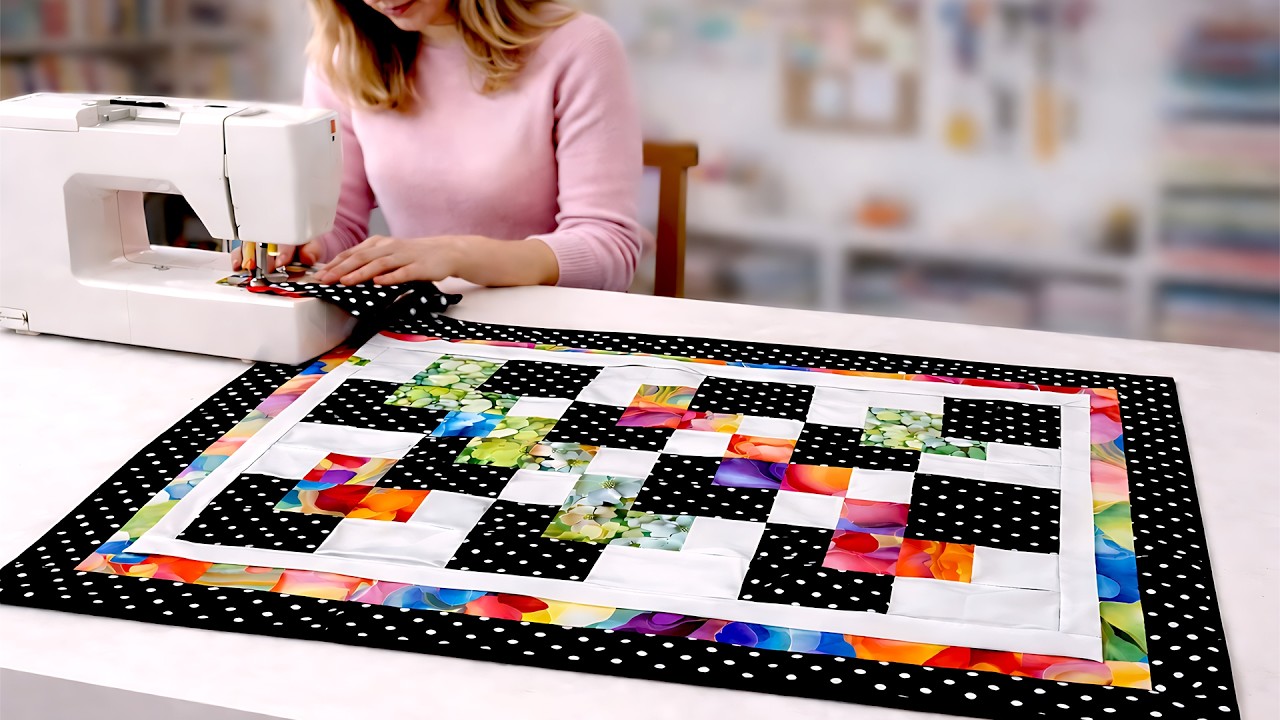 AMAZING RECYCLING! I Turned Scraps Of Fabric Into A Stunning Rug