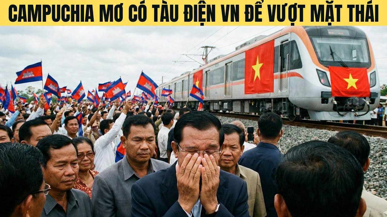 Campuchia nói phải có tàu điện như VN để vượt mặt Thái Lan