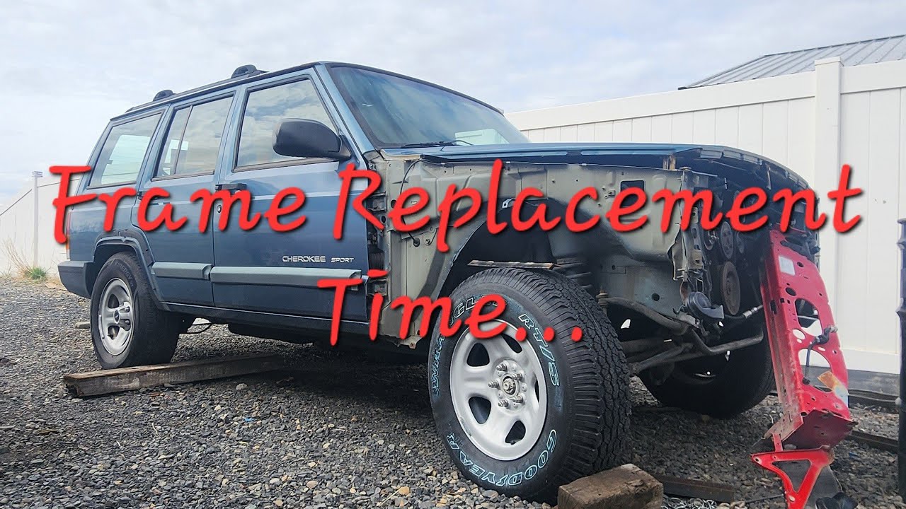 I had to replace the frame on this XJ