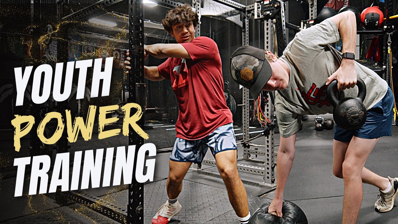 Power Training For Youth Baseball and Softball