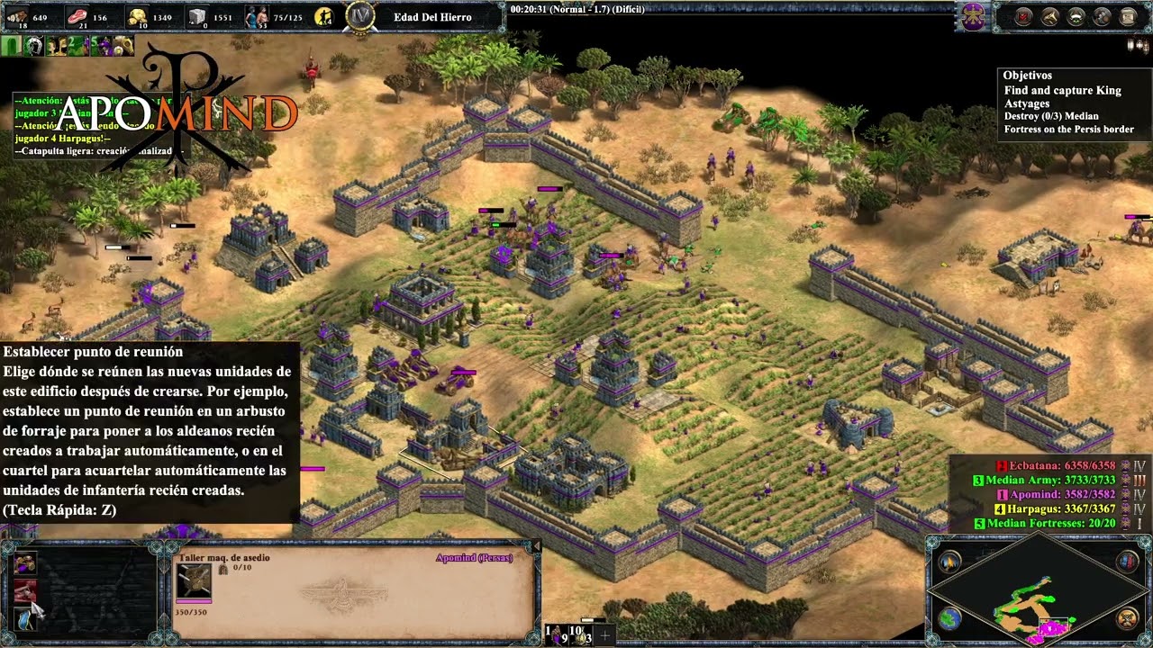 1. Cyrus the Great - Age of Empires II: Definitive Edition: Return of Rome [ROR]