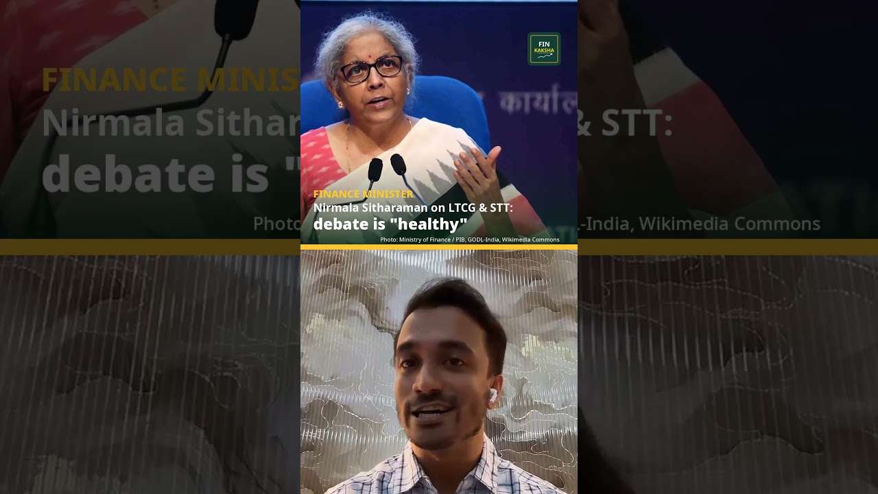 Sensex Nifty Weekly Wrap: IT Rally, FII Selling, Jio IPO | Simple Language | Fin Kaksha #Shorts