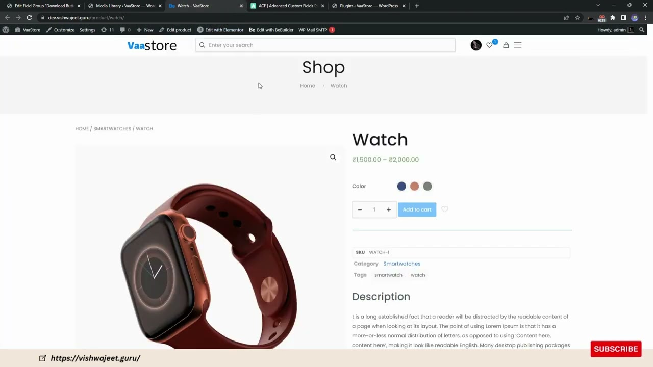 How to add download button on product page |  WooCommerce